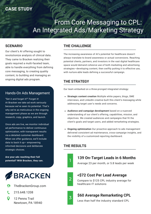 TBG Case Study - Anonymous (MDL) 2023